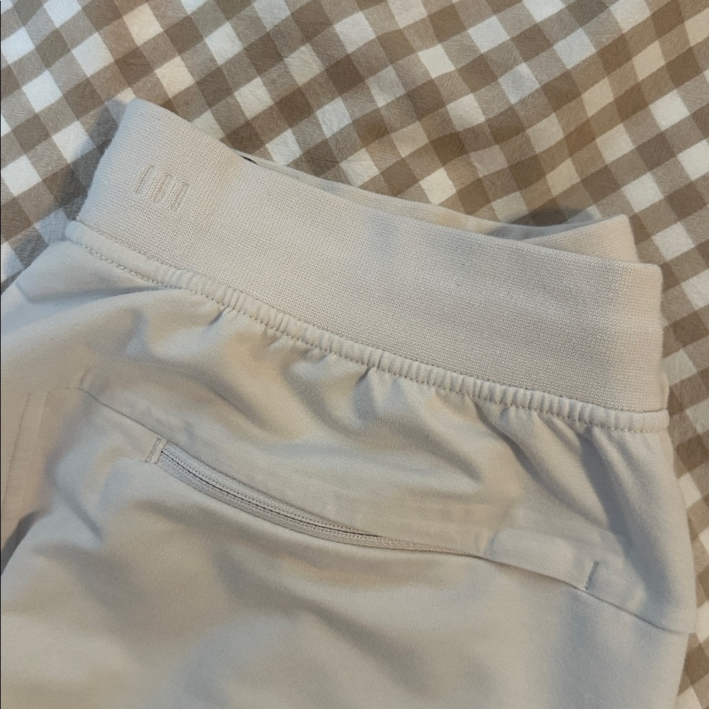 Women's High-Waist Casual Pants in Light Beige